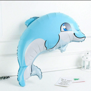  Blue Dolphine foil ballon 
