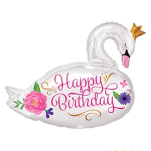 Swan foil  ballon 