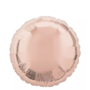 Rounad rose gold foil ballon 