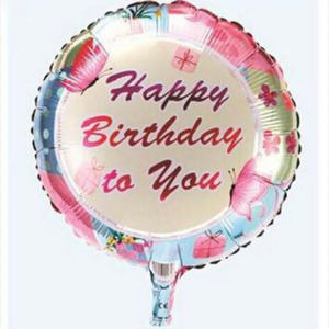 Happy birthday foil ballon 