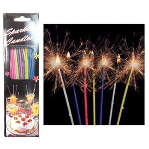 Sparkling Candle-colorful-18pcs