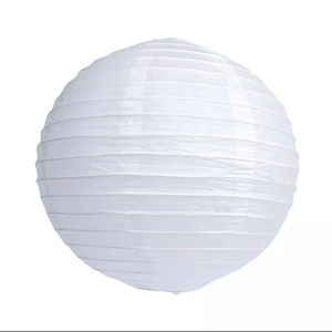 White Chinese Paper Lanterns-15cm