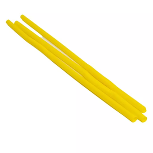 Yellow Plastic Straws-20pcs