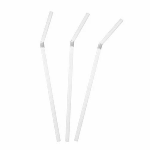 Transparent Plastic Straws-20pcs