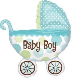 Baby Boy Stroller Balloon