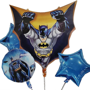 Batman foil balloon set