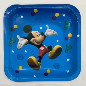 Micky mouse paper plates-10pcs