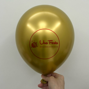 Gold latex balloons 