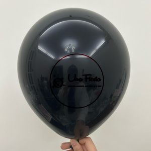 Black latex balloons 