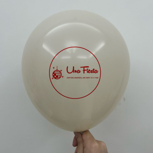 Beige Latex balloons 