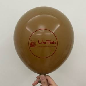 Peanut brown Latex balloons 