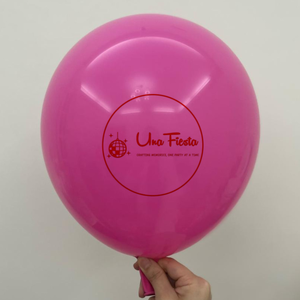 French fuchsia Latex balloons 