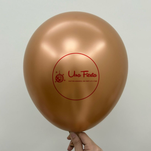 Metallic bronze Latex balloons 