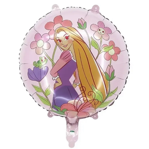 Rapunzel1 round foil balloon