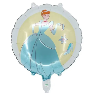 Cinderella round foil balloon 