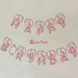 Baby Happy Birthday banner 