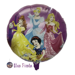 Disney princesses Round foil balloon 