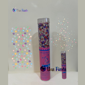 Colored dots party popper 
