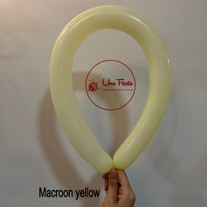 Long Macroon yellow-10pcs