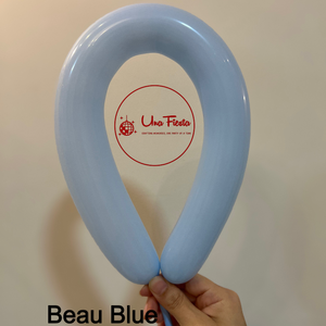 Long Beau Blue balloons-10pcs