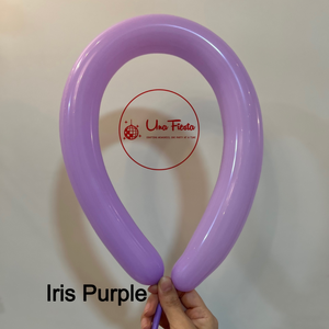 Long Iris Purple balloons-10pcs