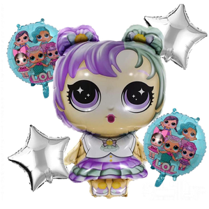 LOL foil balloons set