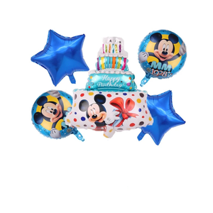 Mickey mouse foil balloons set