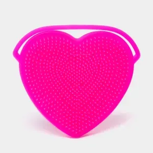 فرشاة اسفنجية من السيليكون لغسل وتنظيف الوجه،