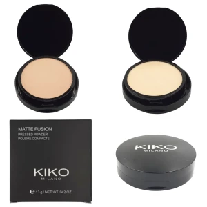 Kiko matte fusion pressed powder poudre compa