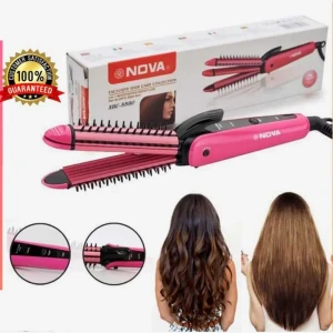 NEW NOVA 3 in 1 NHC-8890 - مكواة شعر تلاثية الوظيفة