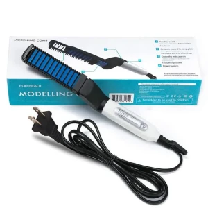 مشط فرد اللحية والشعر الكهربائي للرجال – MODELLING COMB