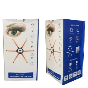 AL-120X مصباح LED احترافي على شكل نجمة 6 أذرع