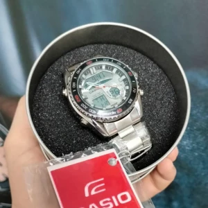 ساعة كاسيو انالوج و ديجيتال Casio Stainless S
