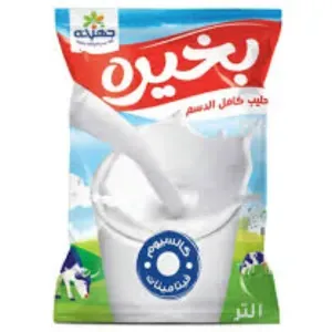 بخيره حليب طبيعي كامل الدسم 1 لتر 