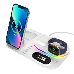 Moxom 4 in 1 Wireless Charging Station 25W