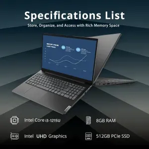 Lenovo V15 12th Gen Intel® Core™ I3-1215U