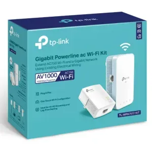TPLINK WPA7517KIT AV1000 GIGABIT POWERLINE AC