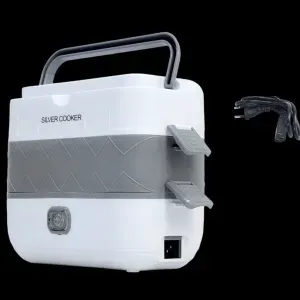 حافظ ومسخنة طعام 2 في 1 ماركة SILVER COOKER