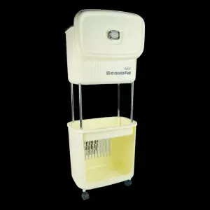 # ستاند تخزين مطبخ مع سلة مهملات 2 في 1