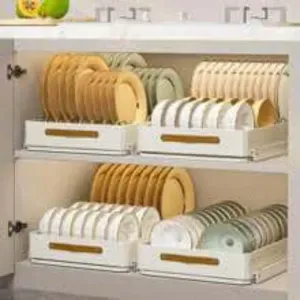  رف تخزين صحون سلايد كبير