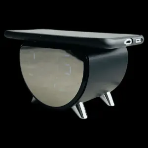  شاحن لاسلكي وساعة منضدي