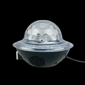  مصباح كرة الكريستال وسماعات