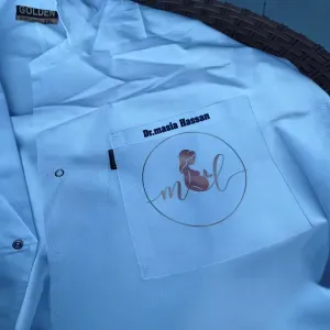 بالطو جولدن مقاس m مطبوع عليه إسمك وصورتك