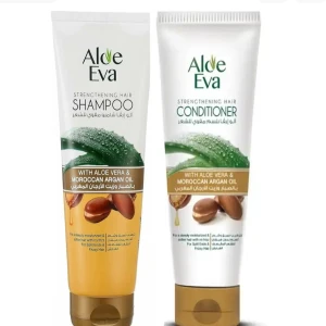 Aloe Eva Strengthening Hair Shampoo + Conditioner with Aloe Vera 