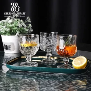 قلاصات شعير ميني – بجلاس أنيق (مربع ودائري)    