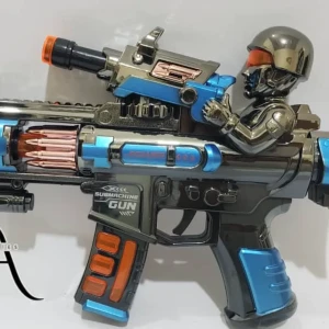 مسدس لعبة أطفال – تصميم رجل آلي مثير وممتع!
