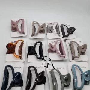  تشكيلة ملاقط شعر عظم – قوة وثبات وأناقة في كل لقطة