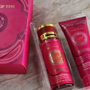 طقم العناية بالجسم "قصة" – فخامة العطر ونعومة تدوم!