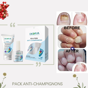 PACK ANTI-CHAMPIGNONS(HUILE+CREME)