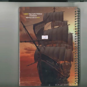 دفتر هارد كفر طويل 3 مواد ( أشكال متعددة) 